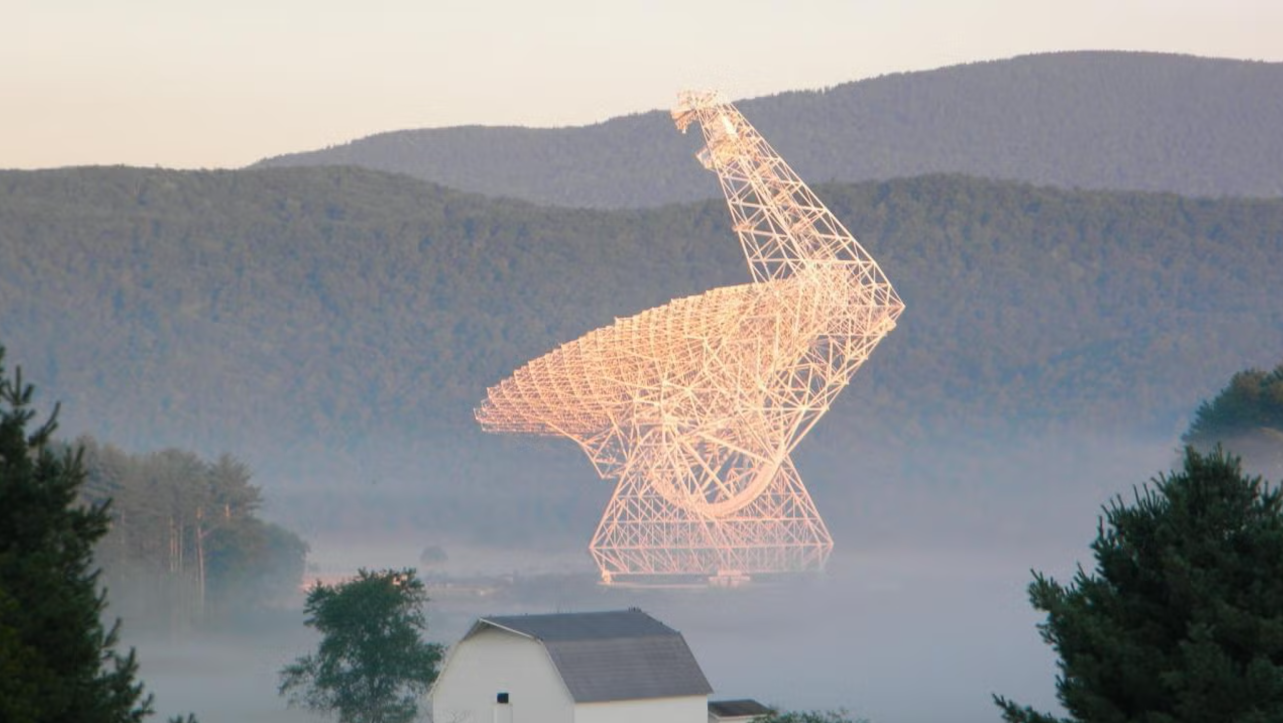 Using a worldwide network of radio telescopes including the Green Bank Telescope in West Virginia, astronomers have discovered a mysterious object in the distant universe.