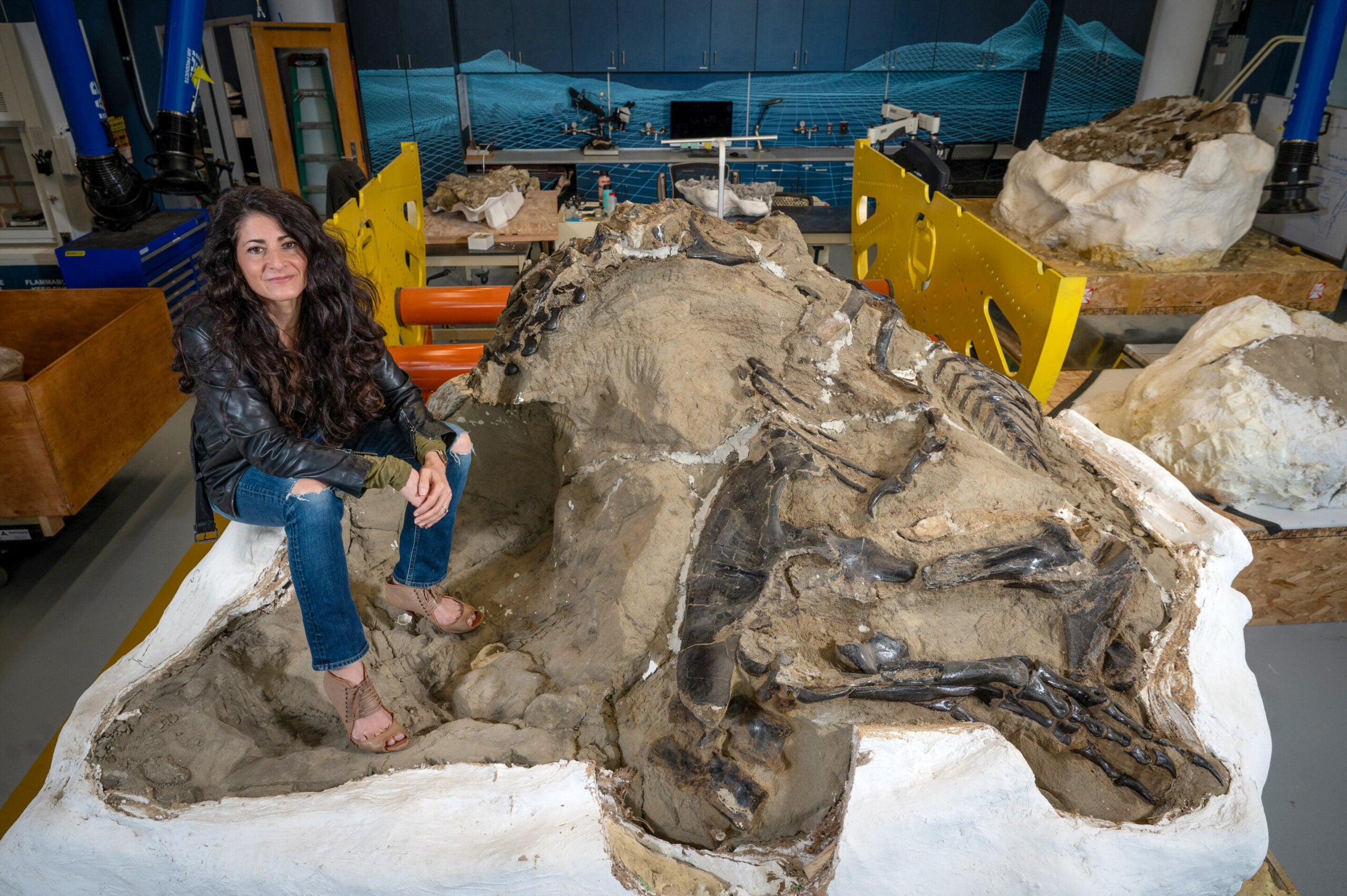 Lindsay Zanno, a paleontologist and research professor at North Carolina State University.