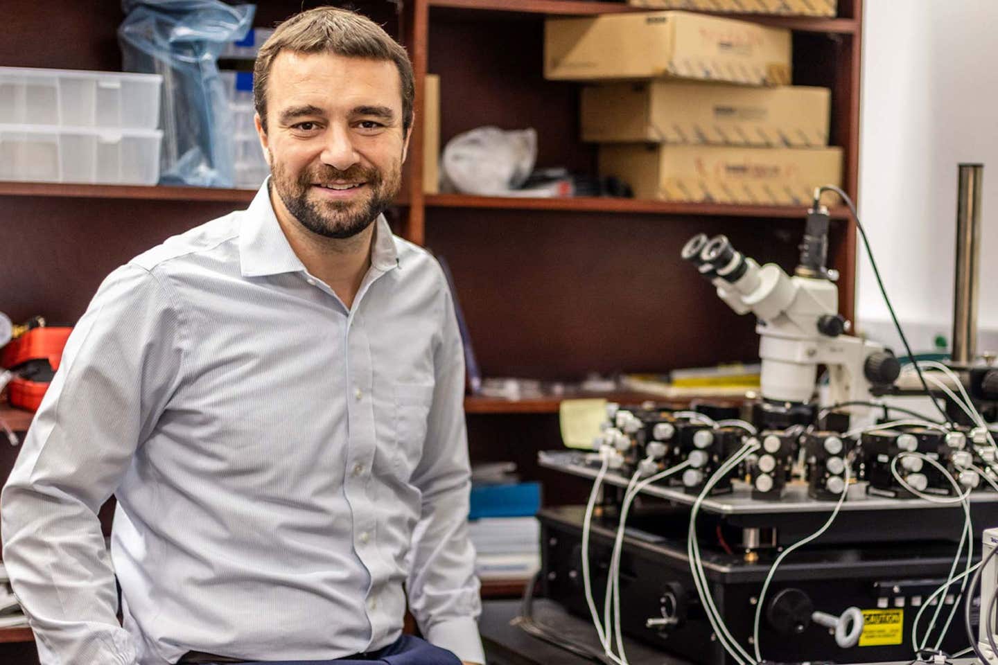 Dr. Joseph S. Friedman and his colleagues created a computer prototype that learns patterns and makes predictions using fewer training computations than conventional artificial intelligence systems.