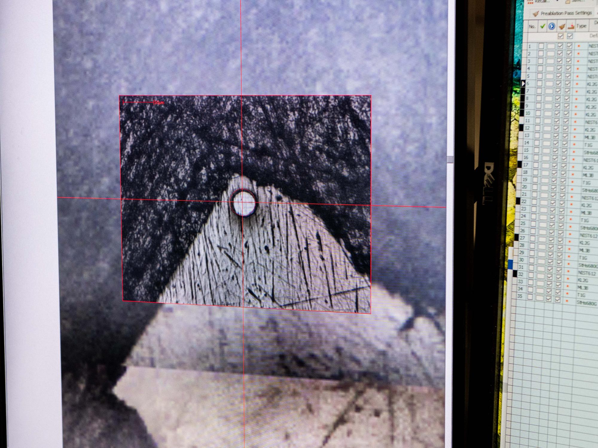 To make their conclusions, the team sampled rocks from the Alps in Europe and the southwestern United States, as well as examined published data from the scientific literature. Here is a chemical analysis performed in Smye's lab at Penn State.