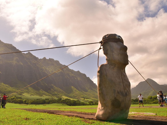 How Easter Island's moai statues walked themselves into history