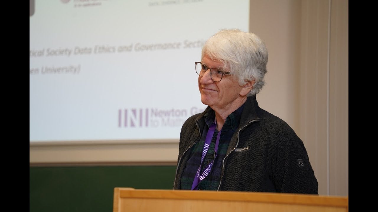 Kevin McConway, emeritus professor of applied statistics at the Open University