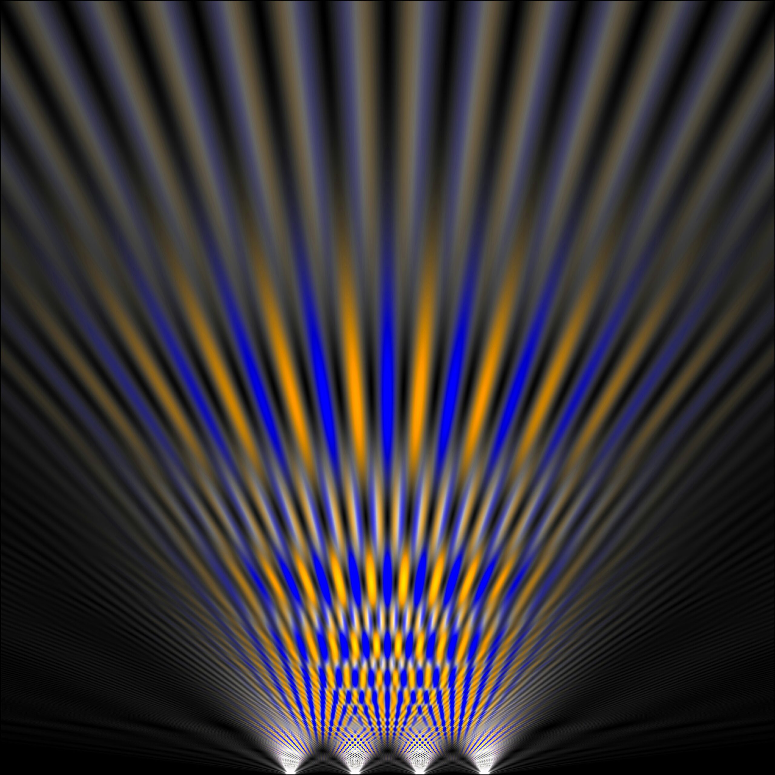 Detection of time-bin superpositions with the temporal Talbot carpet.