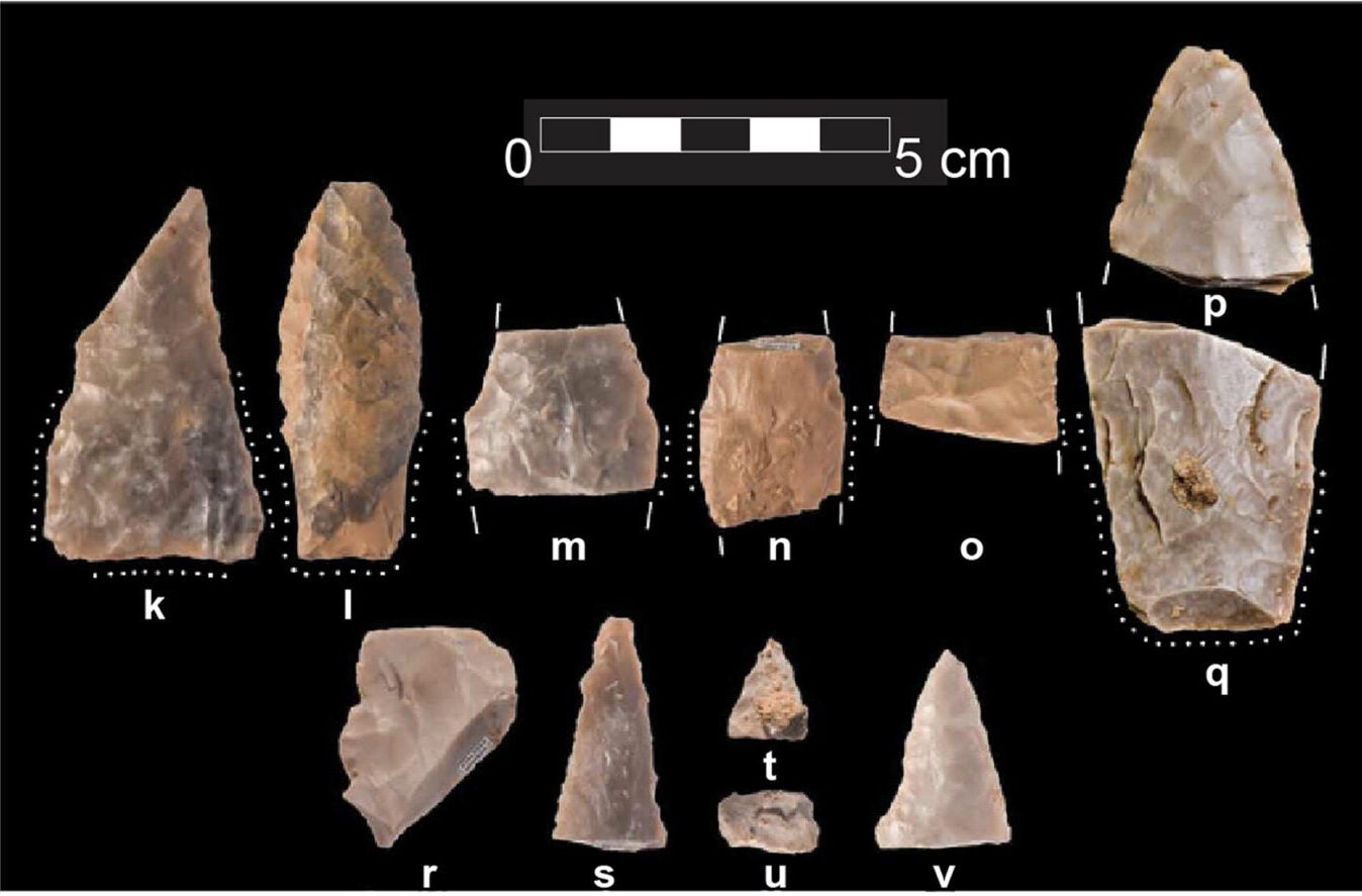 AUP projectile points from the Debra L. Friedkin site