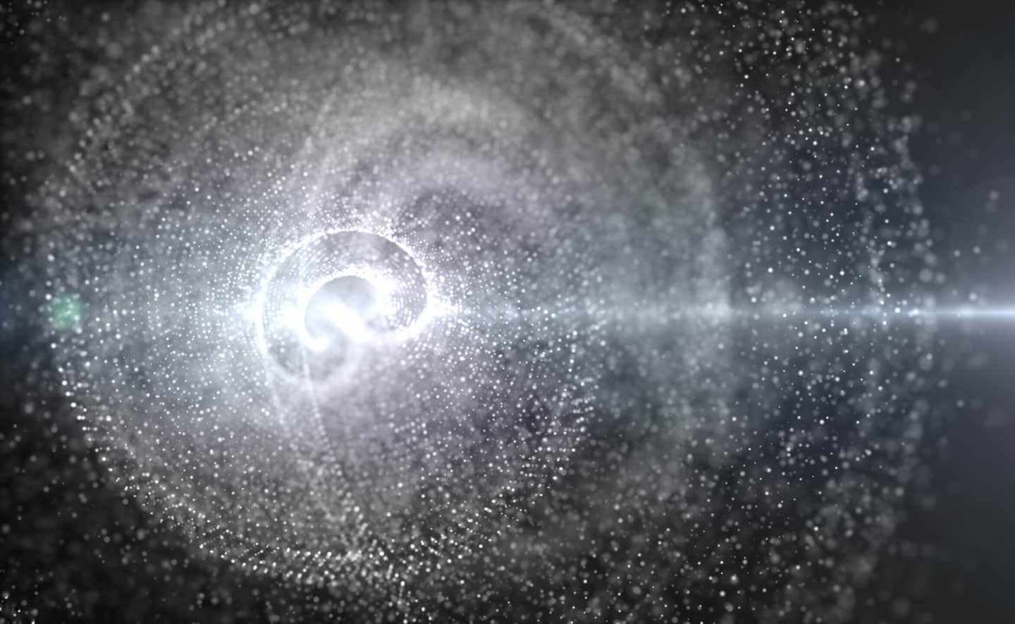 A new study suggests dark matter and dark energy may be illusions caused by shifting cosmic laws.