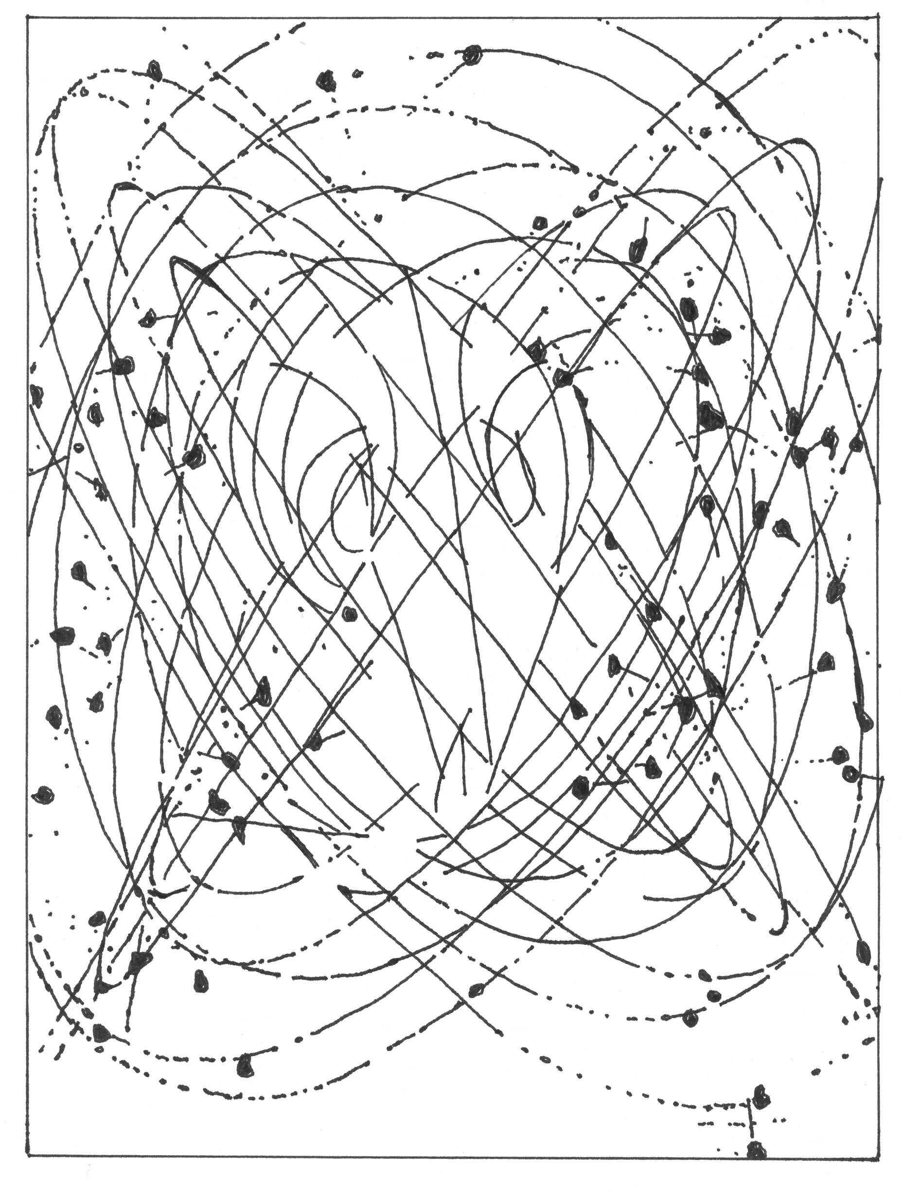 Image of Max Ernst’s ‘Young Man Intrigued by the Flight of a Non-Euclidean Fly.’ 