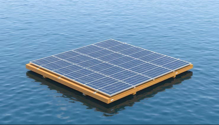 Scientists have created a floating droplet electricity generator that turns rainfall into power using water as its own support and electrode.