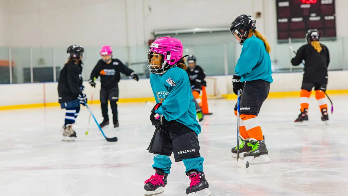 The Anaheim Ducks and Lady Ducks are working together to grow the game for girls in Southern California through the “We Play Her Way” initiative.