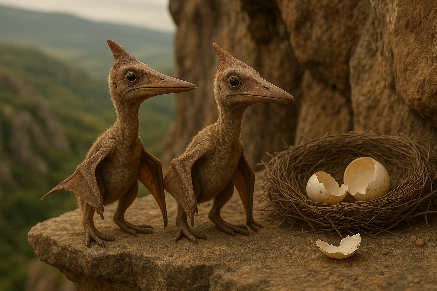 Two tiny pterosaurs, lost to a Jurassic storm, are rewriting what scientists know about prehistoric skies