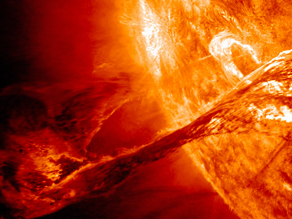 First-ever images of powerful X1.3-class solar flare captured by