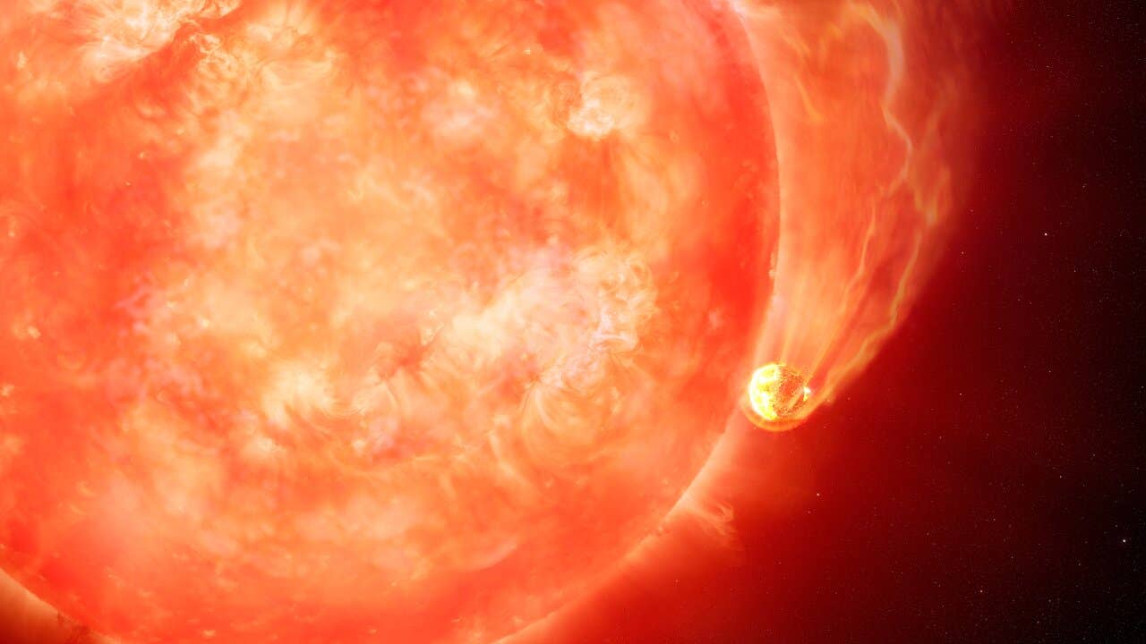 Astronomers using the Gemini South telescope in Chile, operated by NSF NOIRLab, have observed the first compelling evidence of a dying Sun-like star engulfing an exoplanet.
