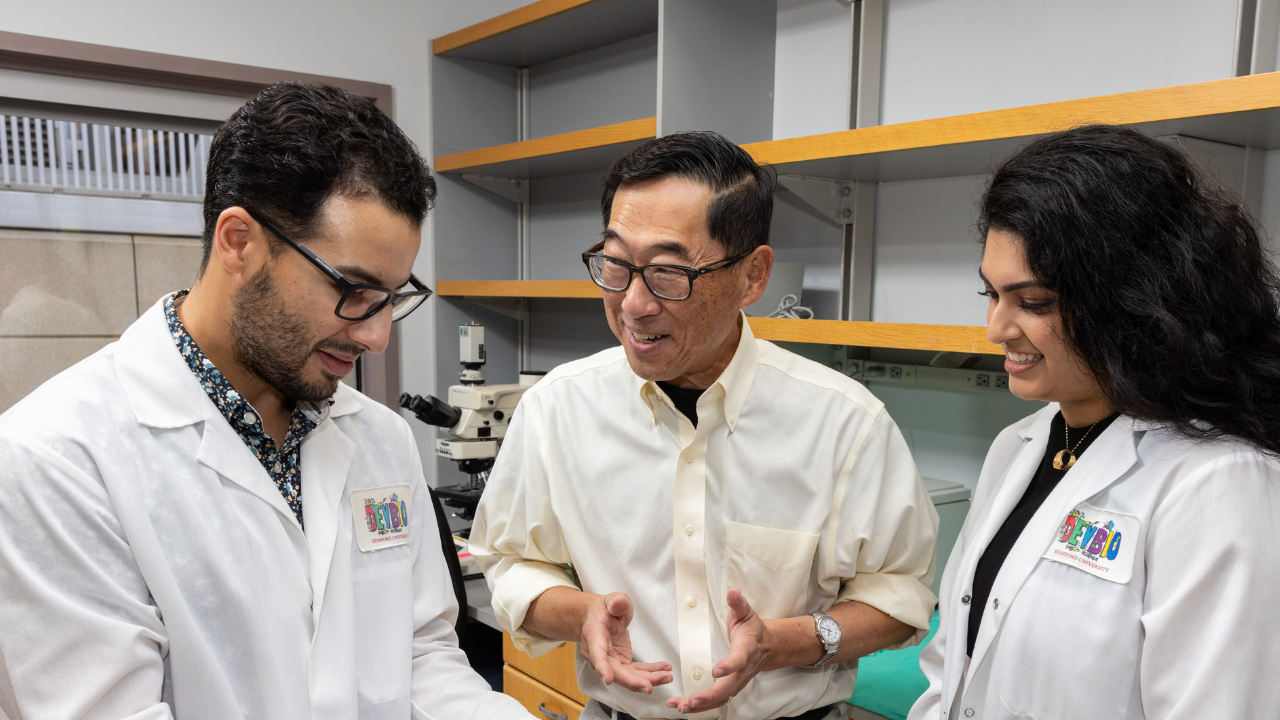 Stephan Ramos, Seung Kim and Preksha Bhagchandani discuss their Type 1 diabetes research.