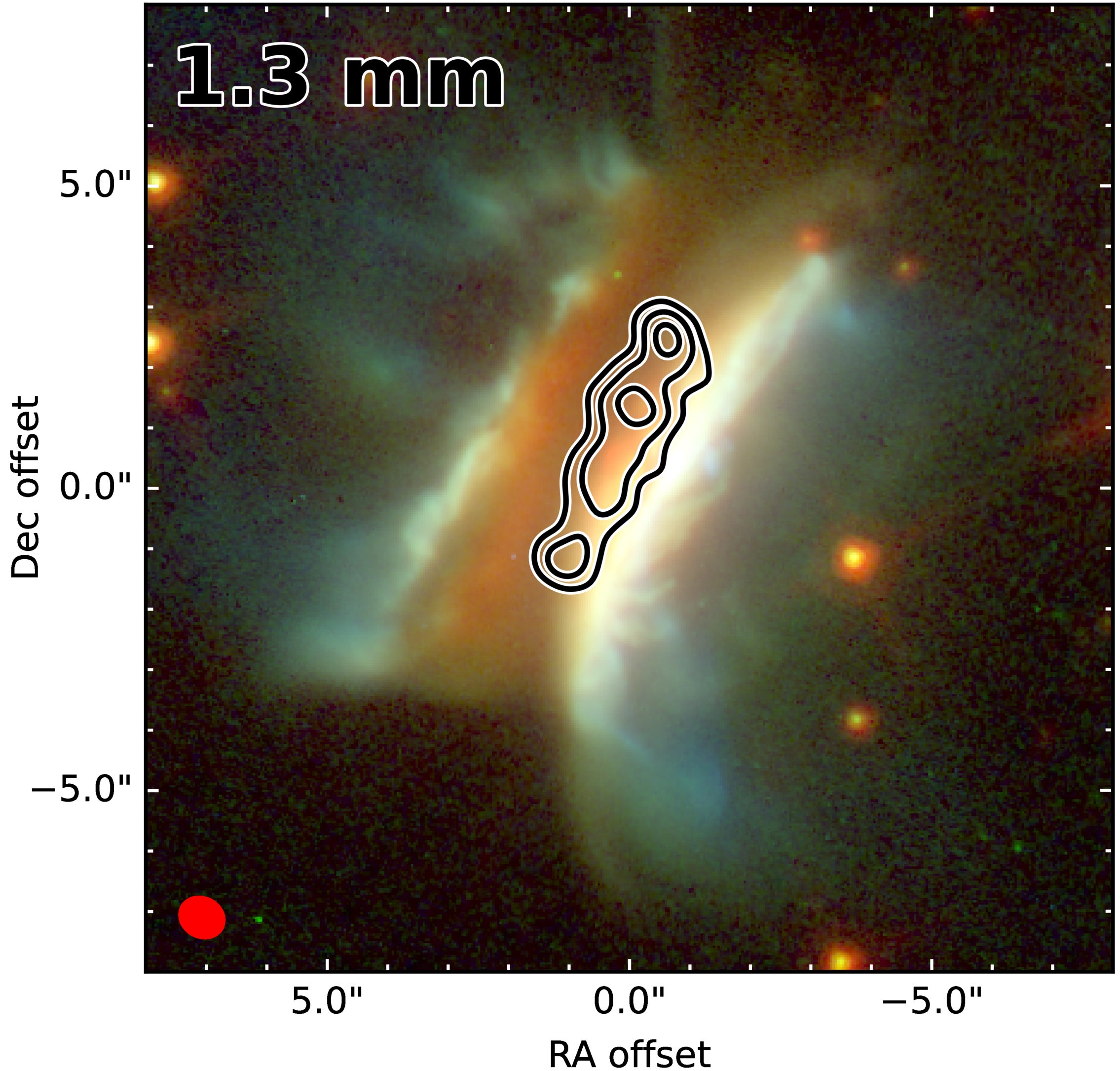 Comparison of optical/IR scattered light and dust continuum emission in IRAS23077.