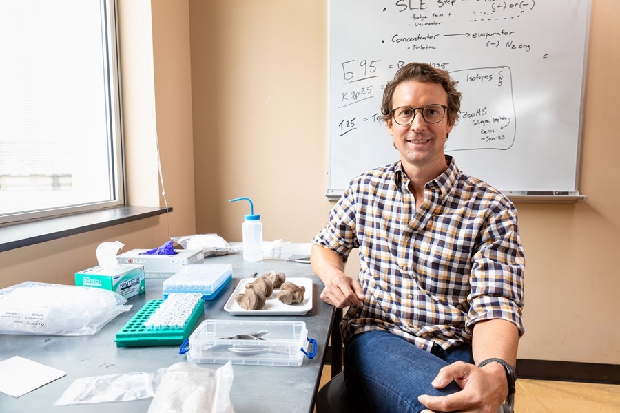 Assistant professor of anthropology Taylor Hermes.