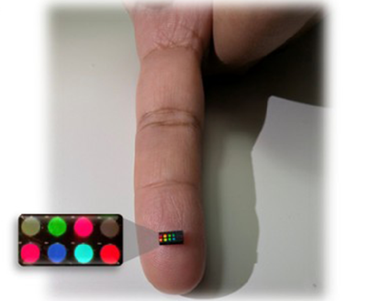 UC Davis researchers created a grain-sized spectrometer using silicon and AI to measure light without bulky optics.