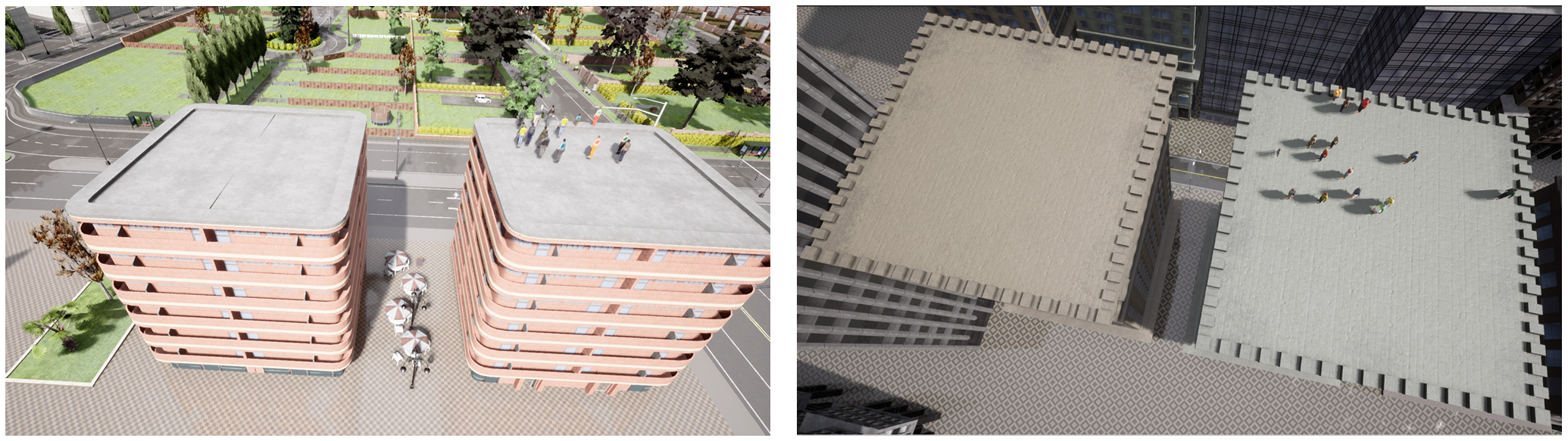 Landing: Known (left) and Transferability (right).