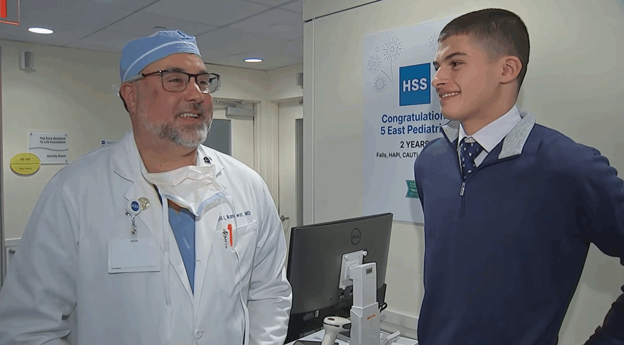 Dr. Ranawat, chief of hip and knee preservation at the Sports Medicine Institute at HSS and David Brenner