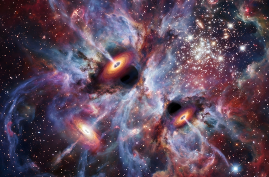 Computer models reveal how early black holes grew so quickly after the ...