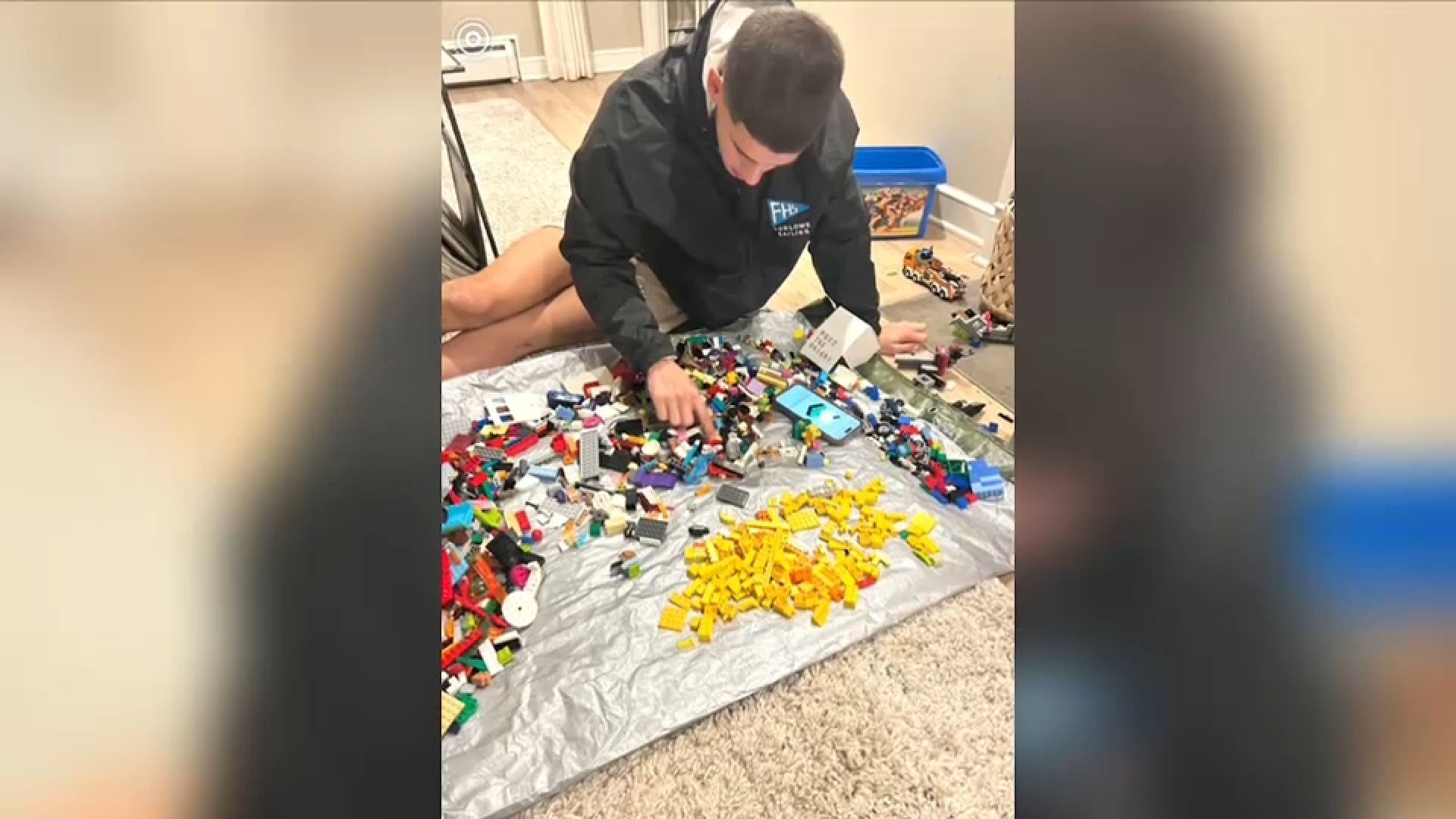 Brenner joined Pass the Bricks, a national nonprofit that repurposes discarded LEGO pieces for children who may not have access to the toy.