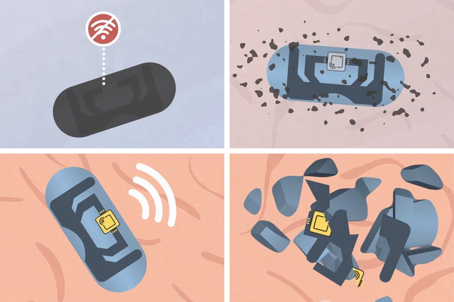 A new MIT capsule can ping a confirmation signal within 10 minutes of swallowing, then largely breaks down, aiming to improve medication adherence.
