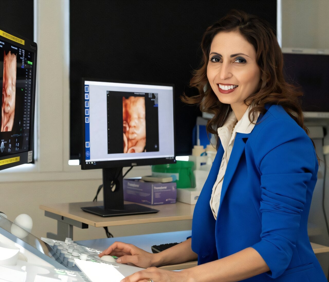 Professor Asma Khalil, Professor of Obstetrics and Maternal Medicine at City St George's, University of London and Consultant Obstetrician.