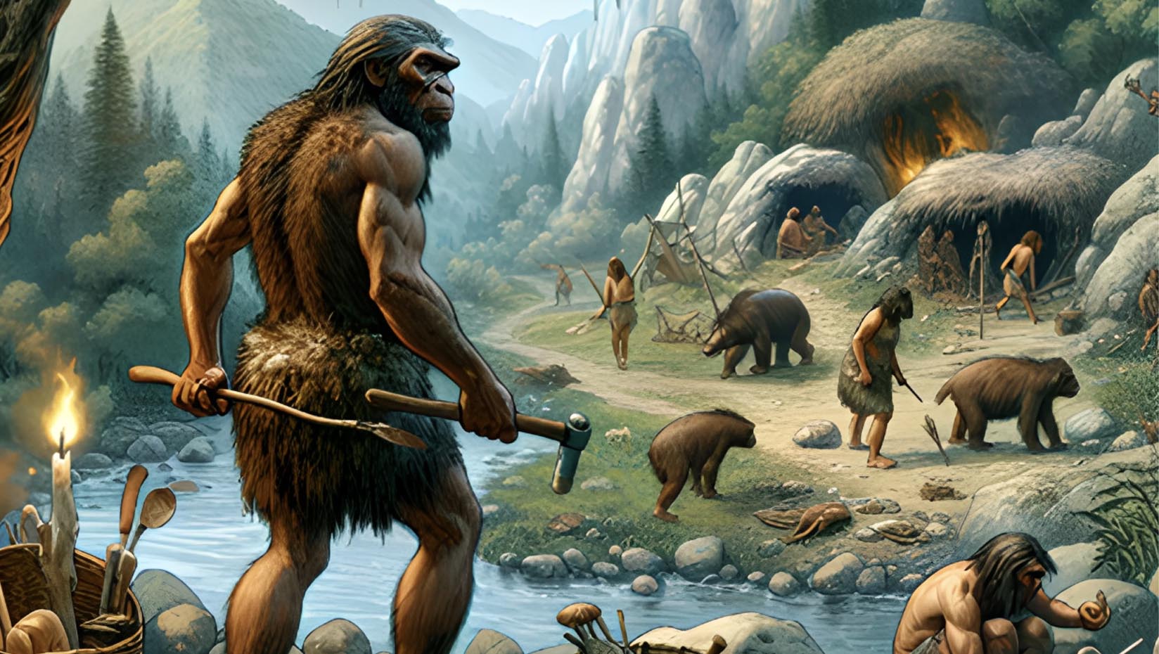 New study finds AI depictions of Neanderthals are outdated and wrong