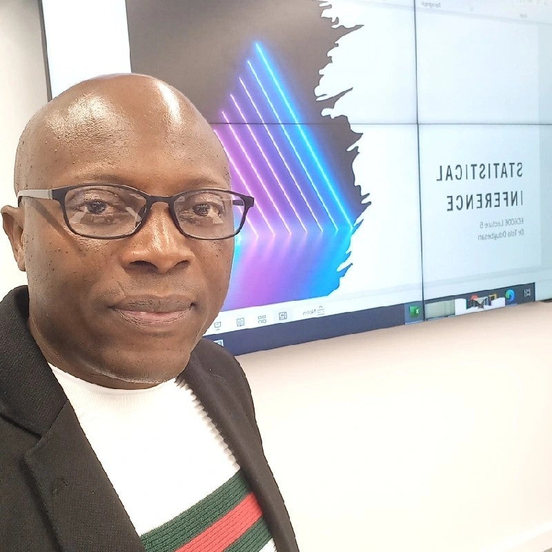 Dr. Jamiu Odugbesan from the University of East London