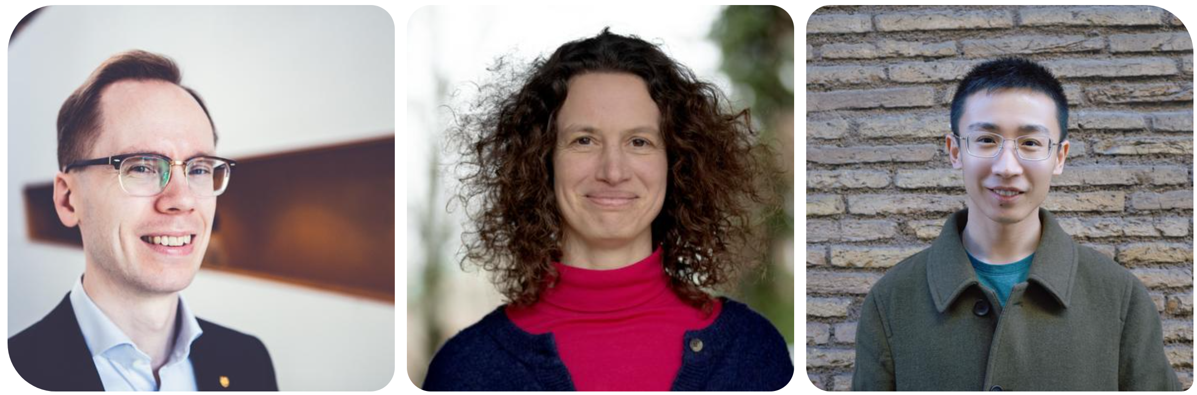 (Left to Right) Anton Frisk Kockum, Janine Splettstoesser, and lead author Lei Du at Chalmers University of Technology.