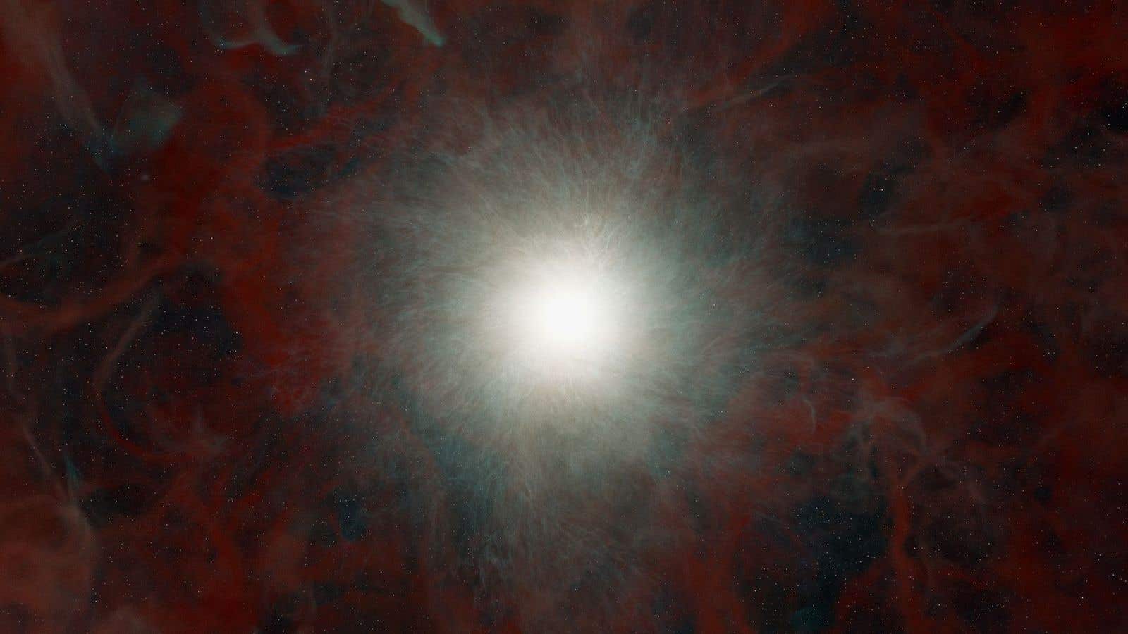 Astronomers observe a massive star vanish and turn into a black hole ...