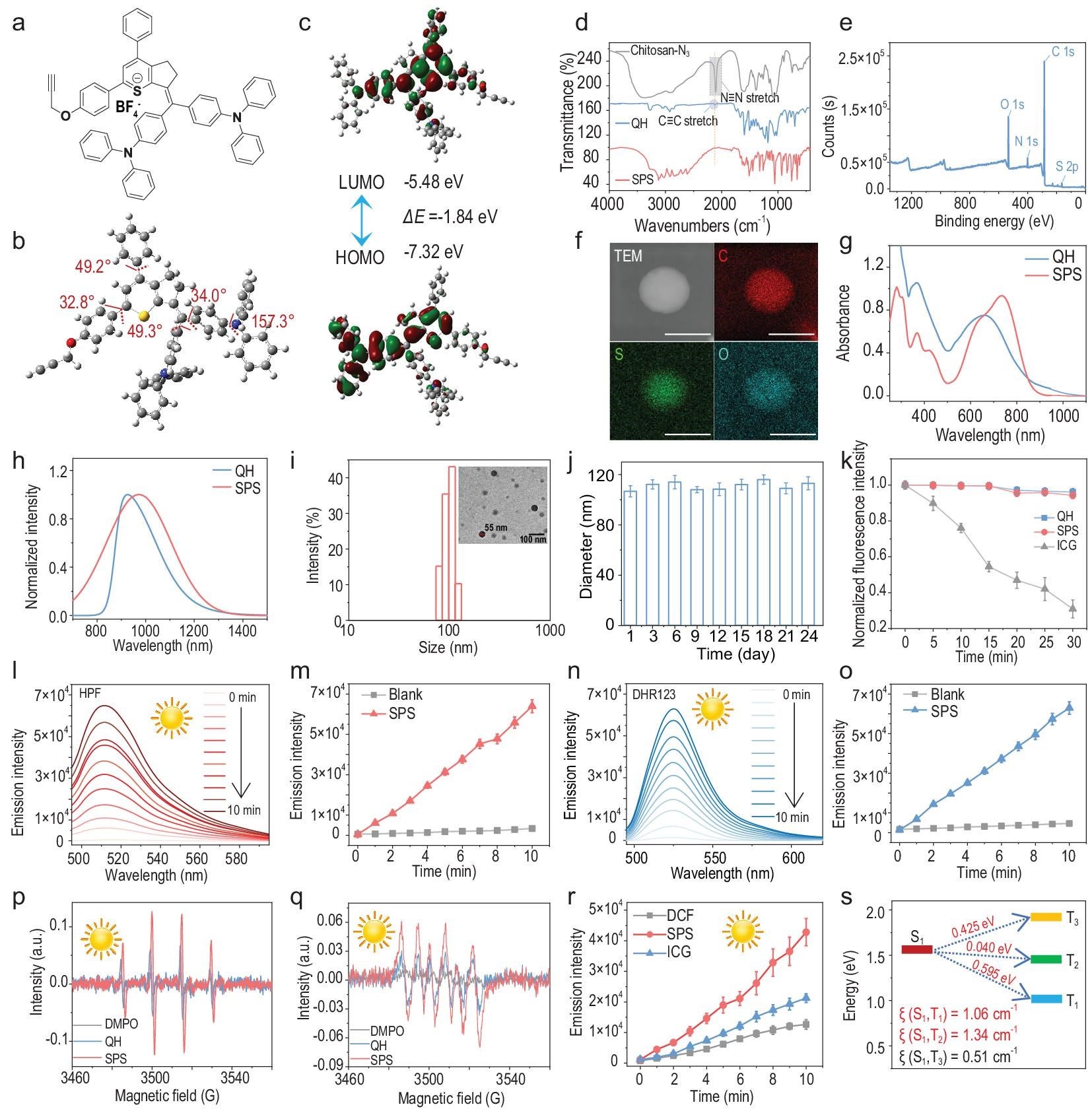 Nanoplatform construction and characterization.