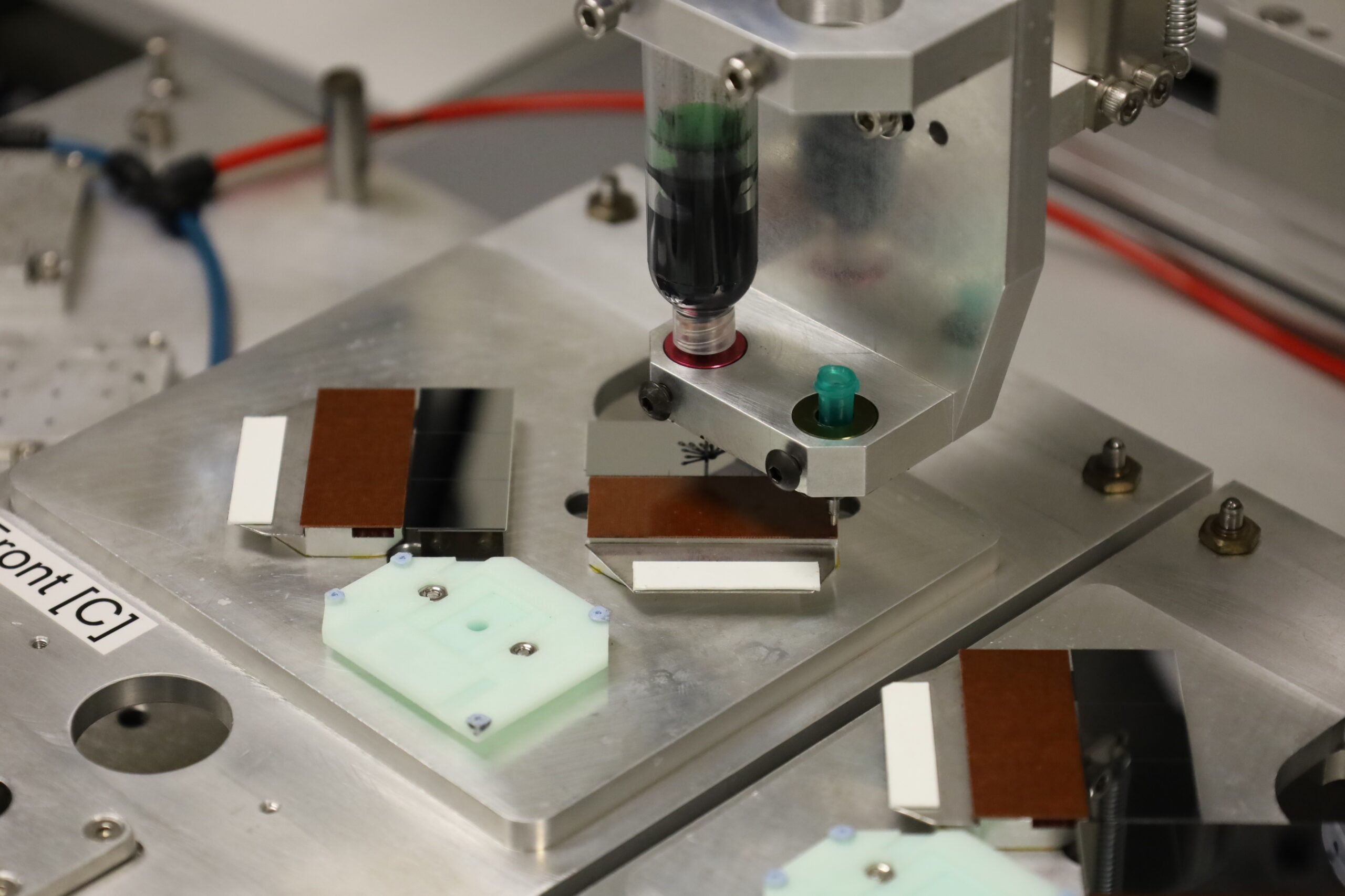 VELO detectors being made at University of Manchester.