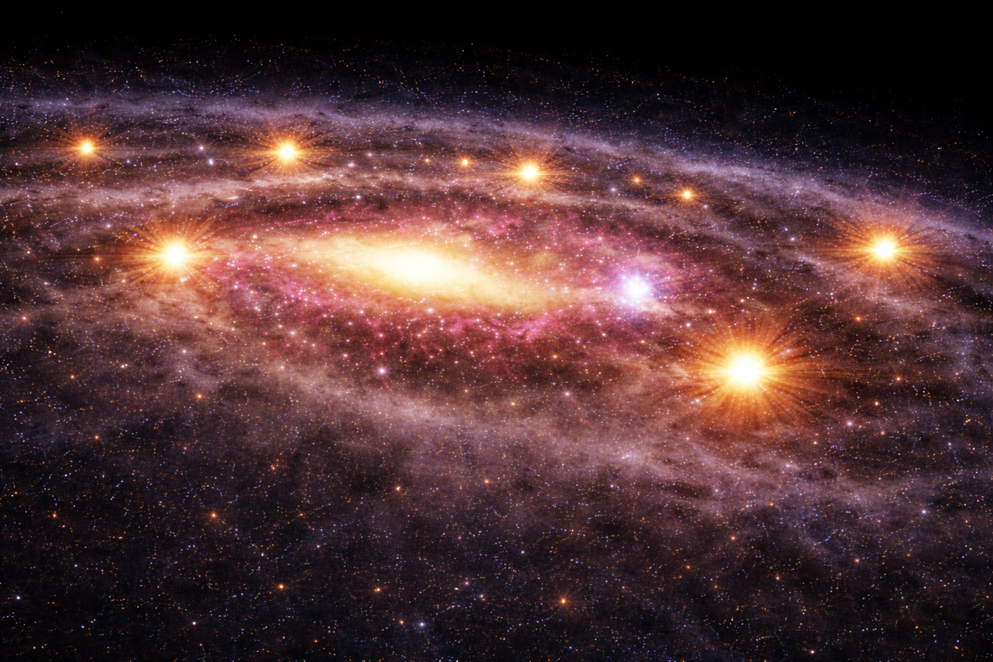 Study of 6,594 solar twins suggests the Sun migrated outward from the Milky Way’s center 4–6 billion years ago.