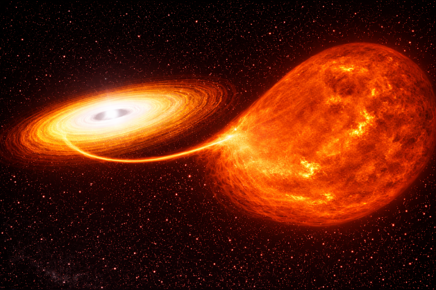 A new study reveals that stretched, not tilted, disks may explain strange brightness patterns in binary star systems.