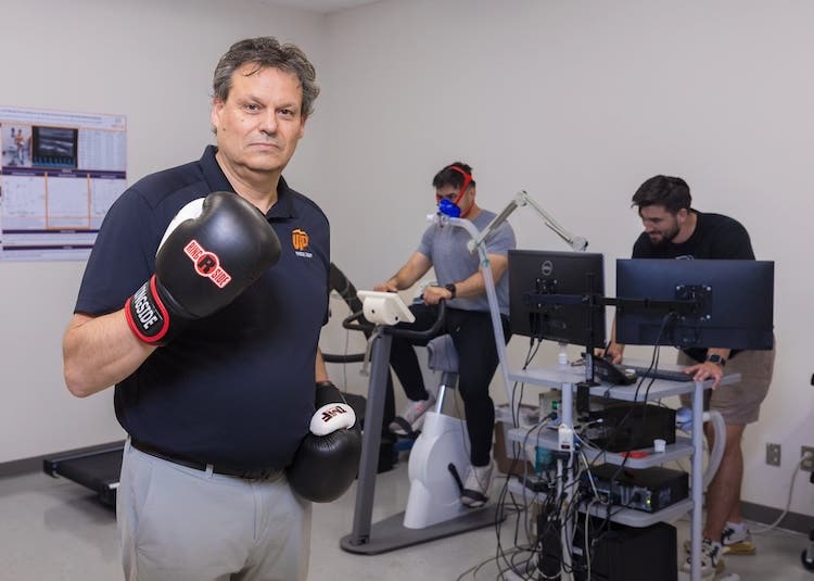 Alvaro Gurovich, Ph.D., professor and chair of the Department of Physical Therapy and Movement Sciences at The University of Texas at El Paso. He is the senior author of the study.