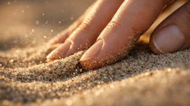 A new study finds people can detect buried objects through dry sand before contact, revealing an overlooked extension of the human sense of touch.