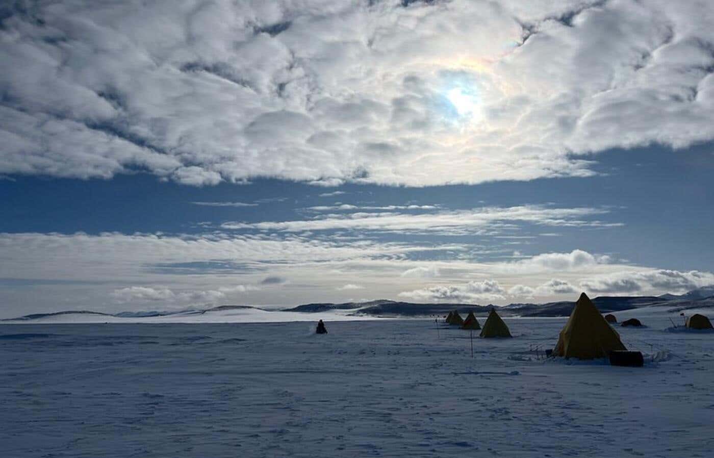Antarctic ice reveals 3 million years of climate history, with cooling tied to only modest greenhouse gas changes.