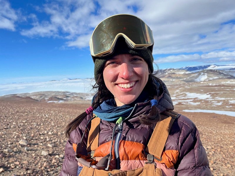 Julia Marks-Peterson, a doctoral student at Oregon State University