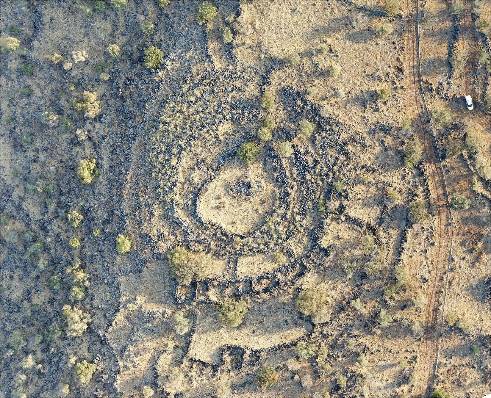 Orthophoto of Khirbet Bteha.