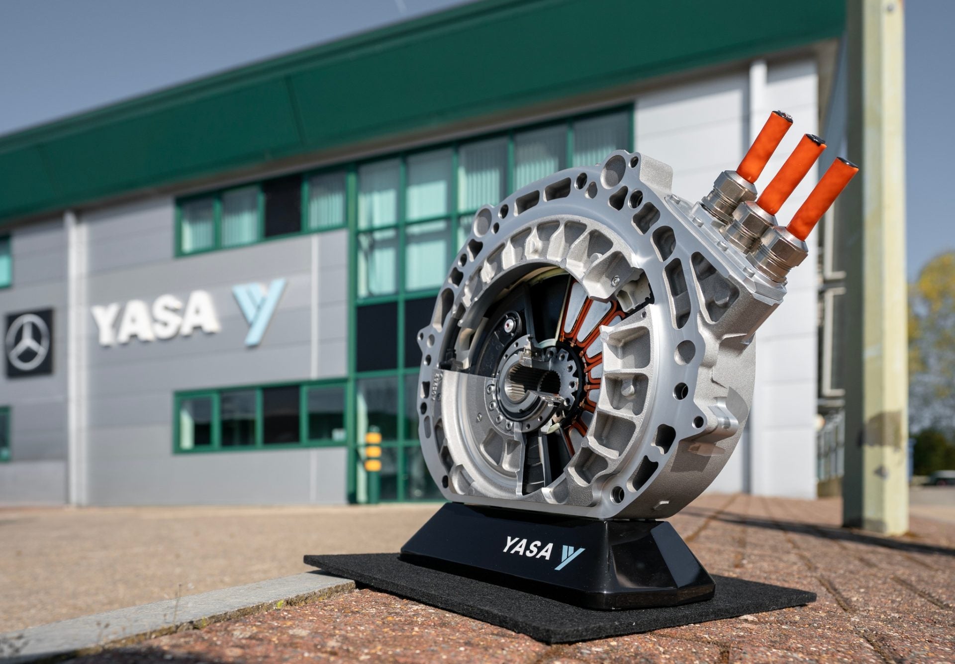YASA is a British electric motor company owned by Mercedes-Benz and based out of an innovation center in Oxford. 