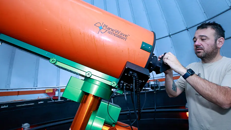 Nico Cappelluti, associate professor in the College of Arts and Sciences.