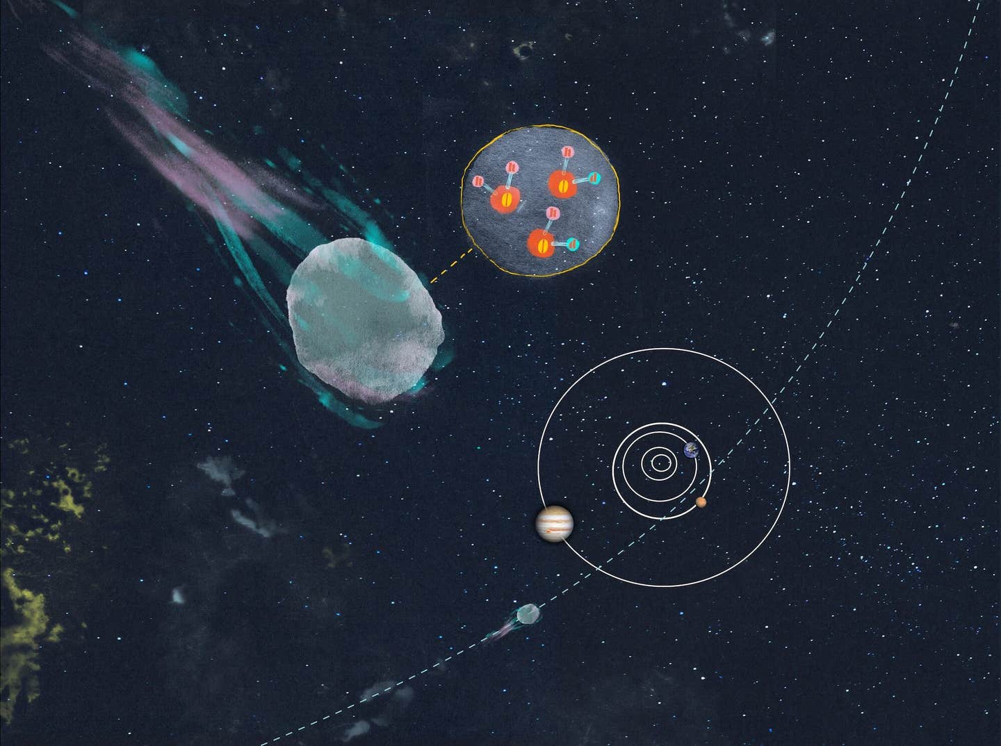 Astronomers studying the interstellar comet found that its water is packed with an unusually heavy form of hydrogen called deuterium.