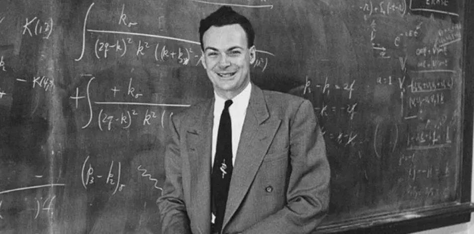 Richard Feynman: There is a silence in the night sky that has bothered me for as long as I can remember.