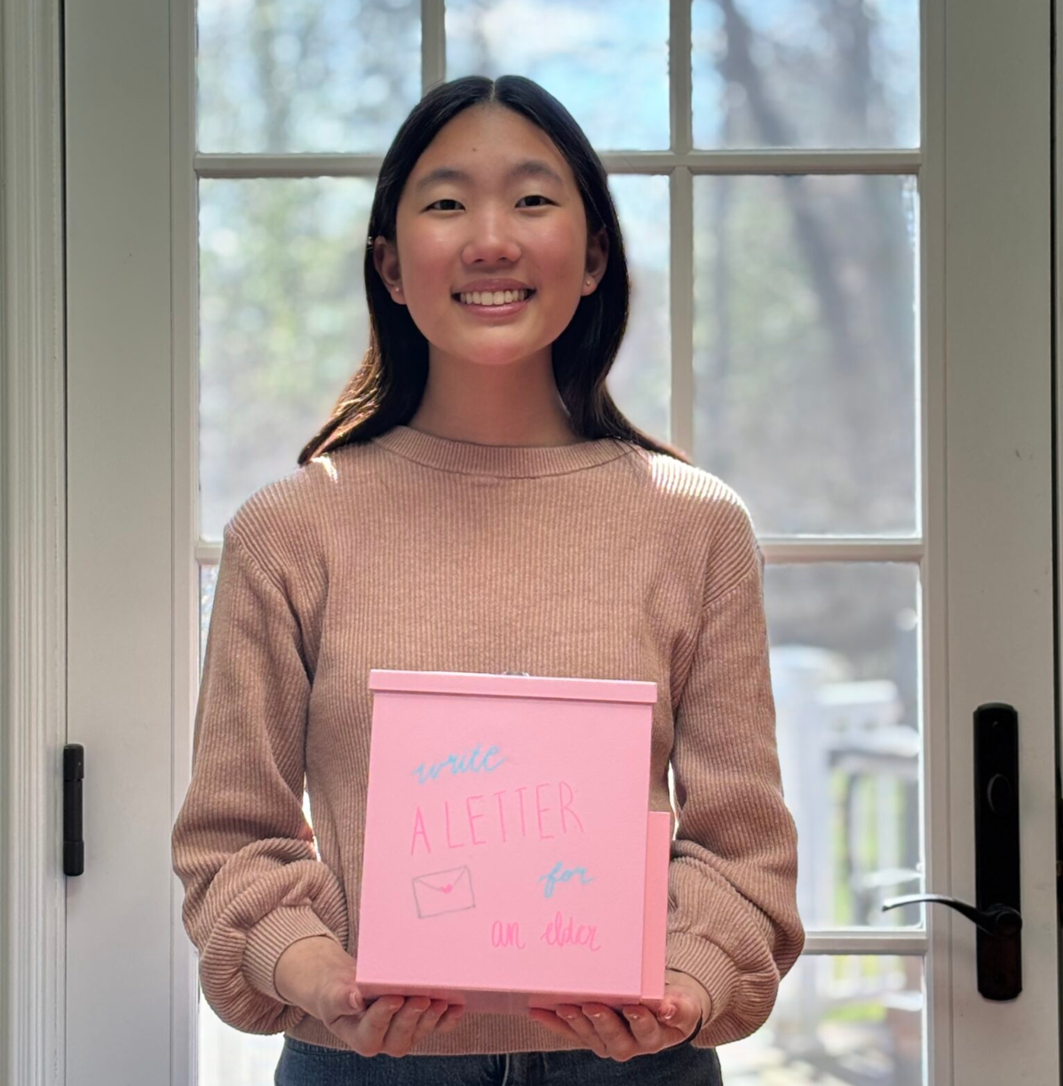 CHANGE-MAKER: Having been awarded a $250 grant, Wilberforce School ninth grader Olivia Kim has created a nonprofit geared toward helping community members in need.