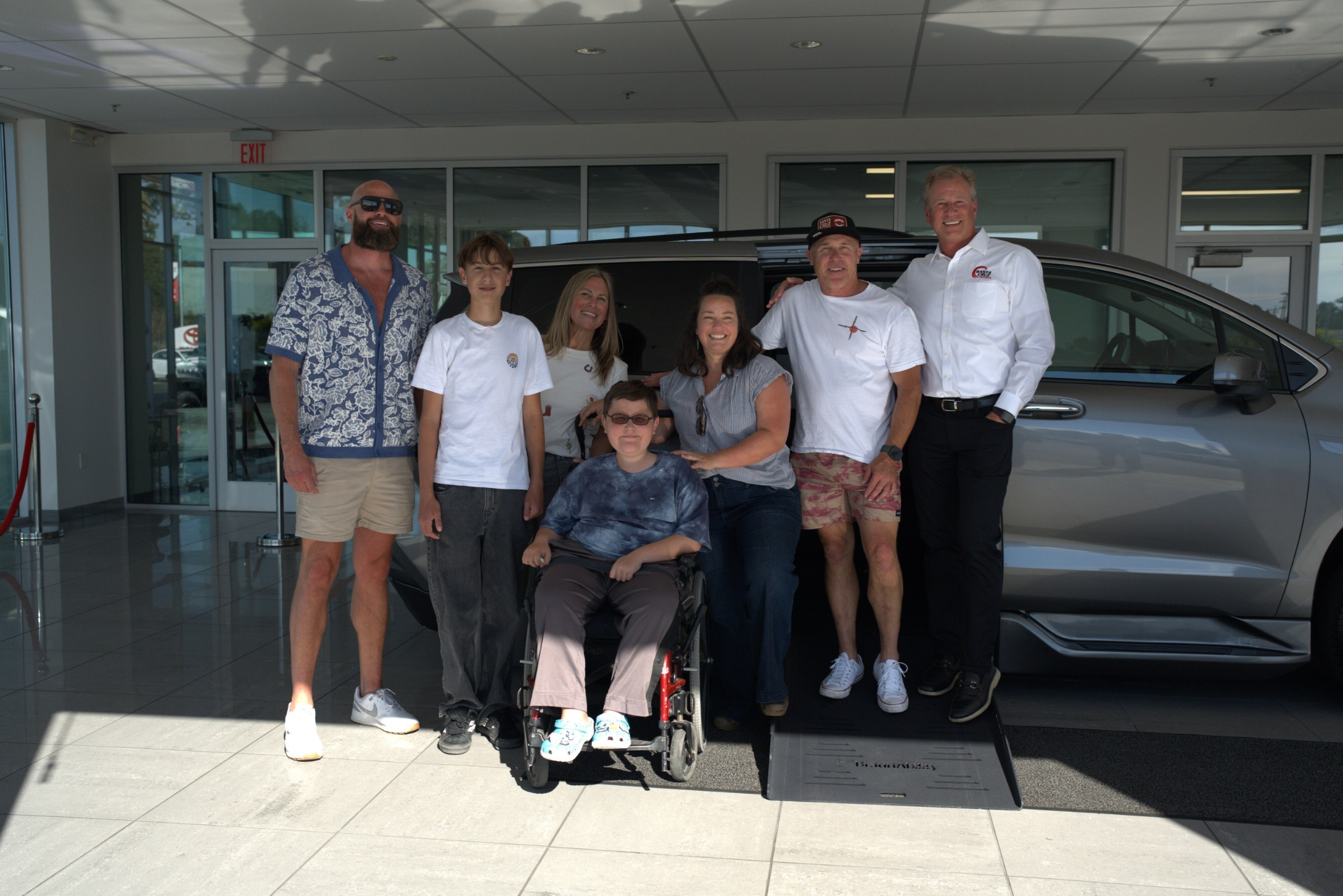 Community Effort and Santa Cruz Toyota Provide Life-Changing Mobility for Local Family