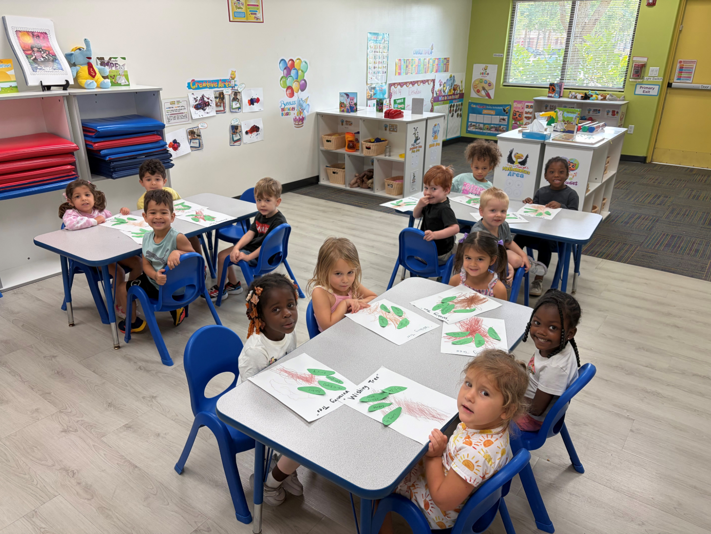 Local preschoolers are learning the importance of giving back and this month, they’ve been hard at work raising money for Make-A-Wish. 