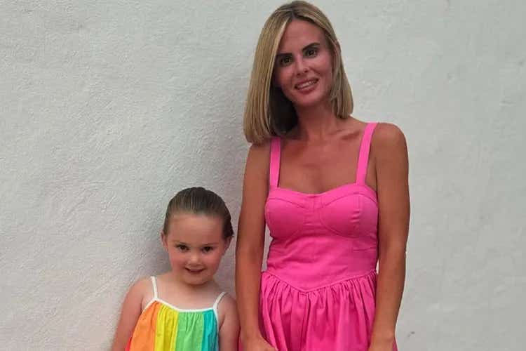 Kaylie Kelliher and her daughter, Boe.