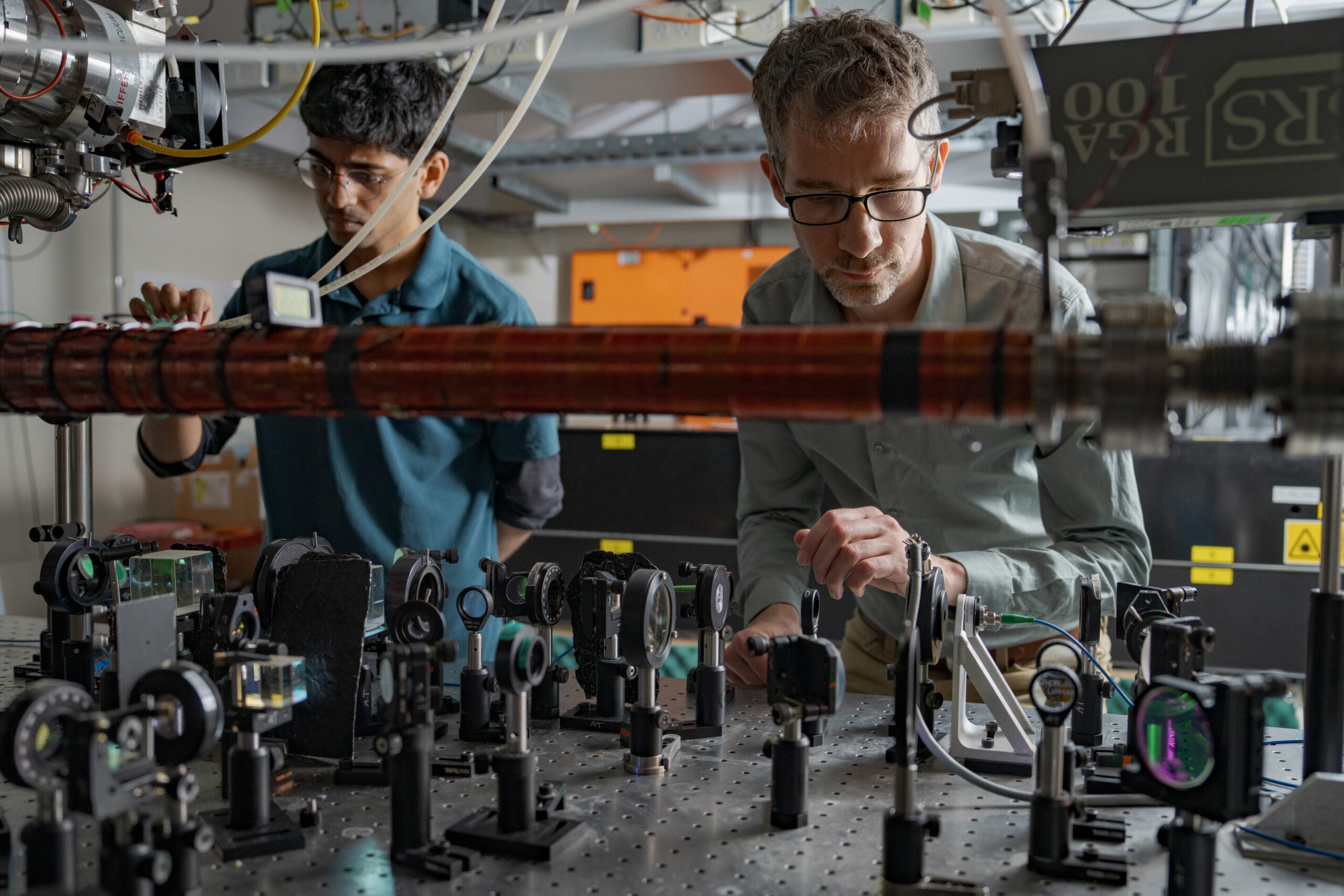 Quantum physicists at ANU have observed atoms entangled in motion.