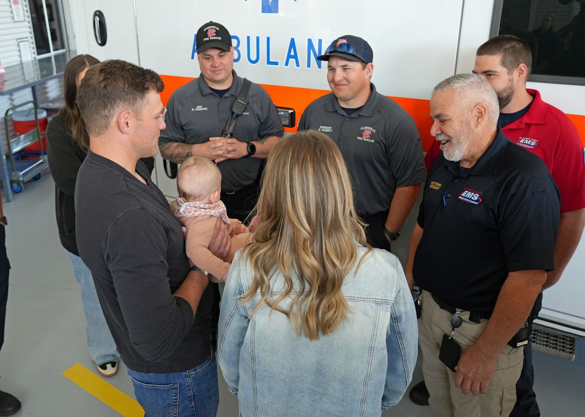 In the early morning hours on November 13, Rescue 10 and Engine 8 were dispatched to a first responder call that turned out to be something special.