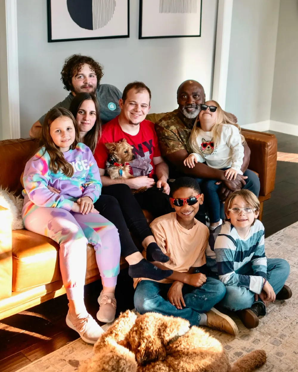 The Charlotte father has fostered 47 children over the past nine years as a single parent. 