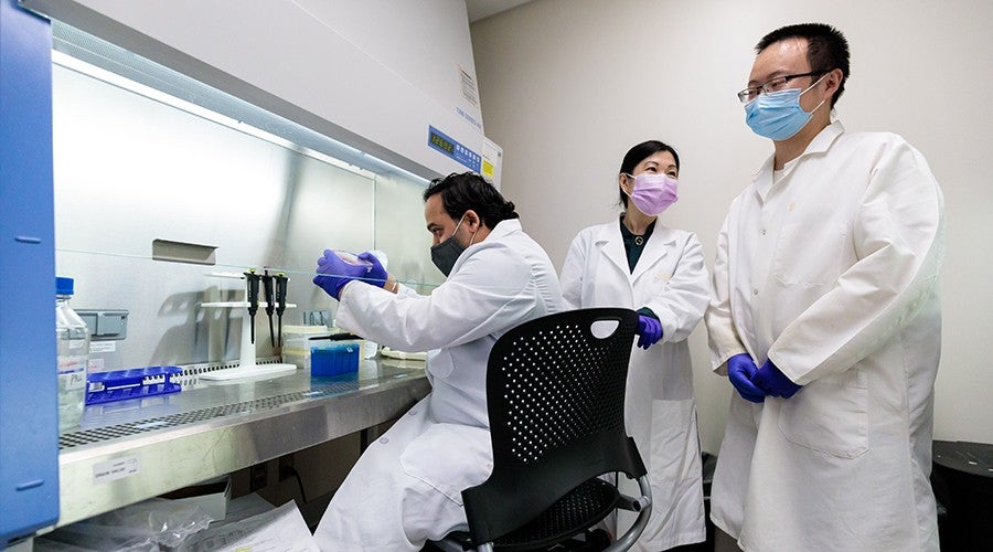 Asst. Prof. Joyce Chen and the team at the University of Chicago Pritzker School of Molecular Engineering.